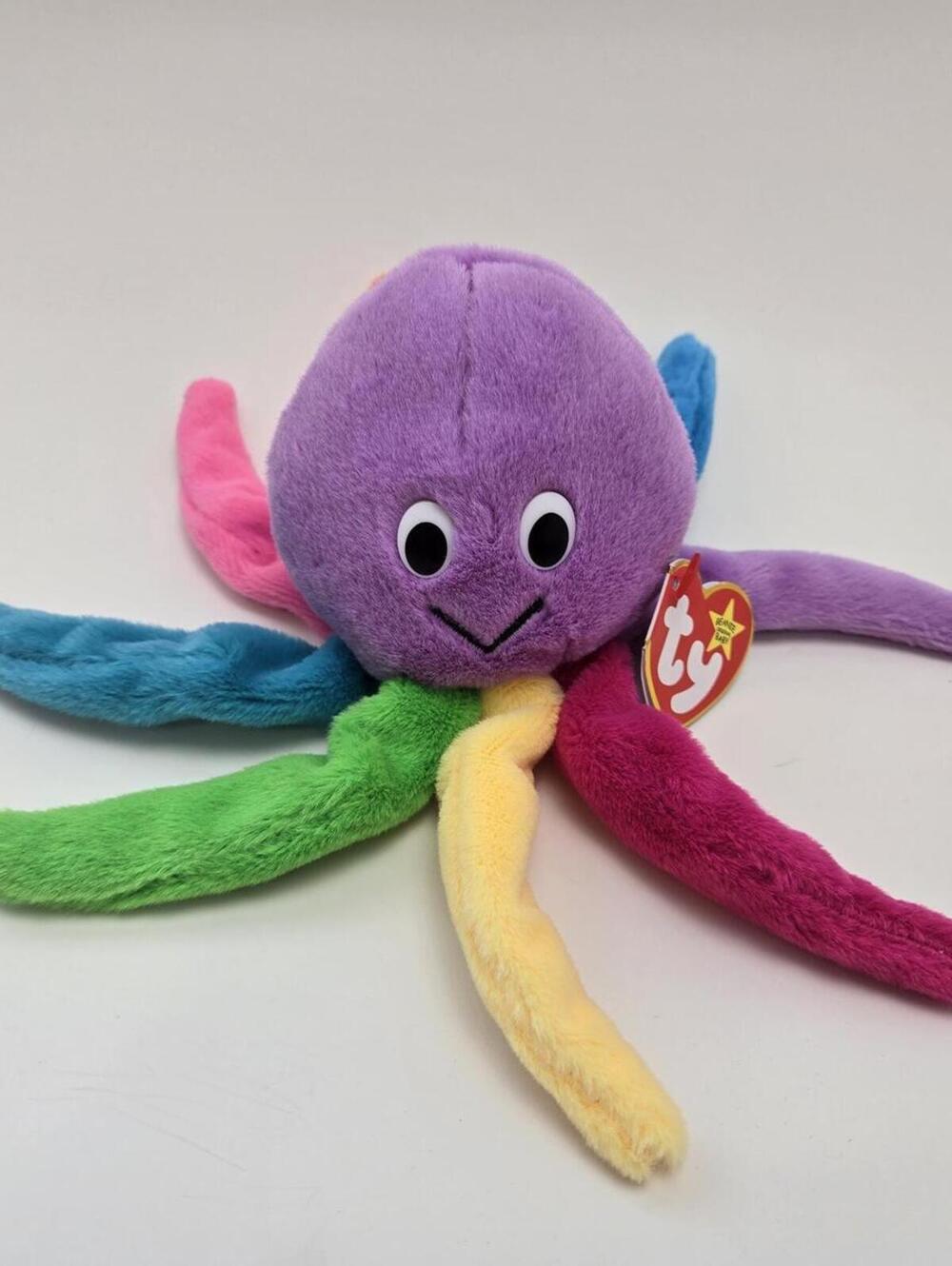 Ty Beanie Baby Blinky the Octopus 30th Anniversary (6 inch)
